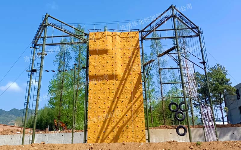 陜西漢中某景區拓展訓練基地正式投入使用!